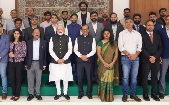 स्पेस स्टार्टअप के CEOs के साथ प्रधानमंत्री की बातचीत