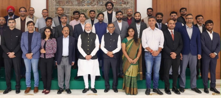स्पेस स्टार्टअप के CEOs के साथ प्रधानमंत्री की बातचीत