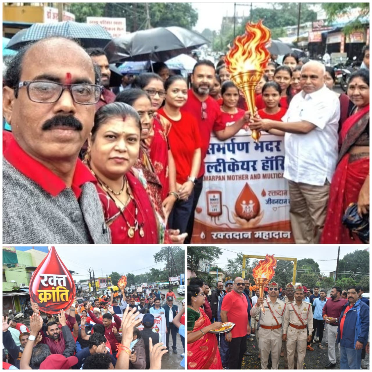 MP News: सिकल सेल जागरूकता के लिए चला एक कदम बैतूल: एम्स के 16 डॉक्टरों ने की सैकड़ों की जांच: खंडेलवाल ने रक्त क्रांति मशाल थामकर शुरू की जागरूकता रैली, 70 संस्थाओं को मिला ‘रक्त क्रांति सम्मान 