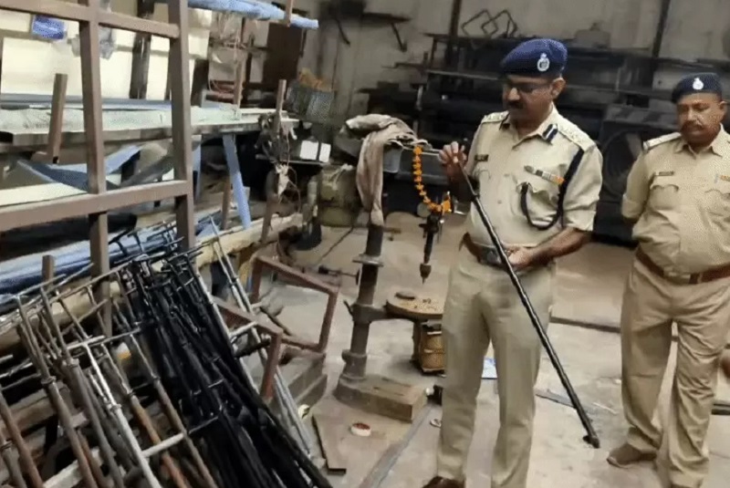 MP NEWS: ग्वालियर में पकड़ाई कार्बाइड गन फैक्ट्री